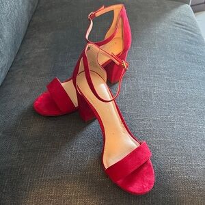 Kelly & Katie red heels